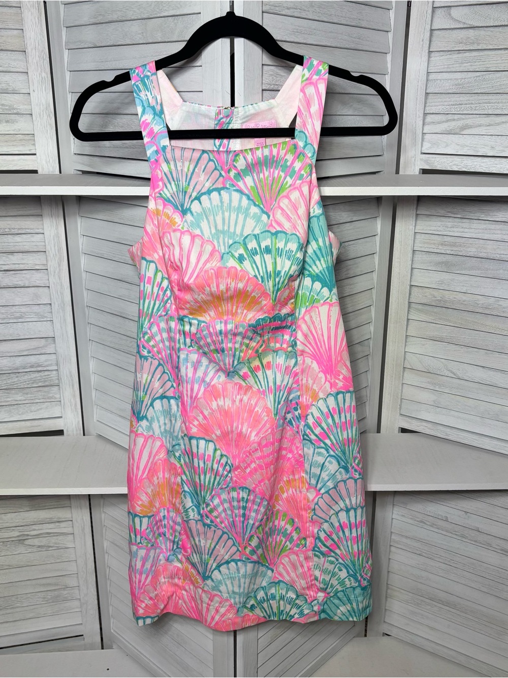 Lilly Pulitzer Shell Print Sleeveless Dress – Size 6